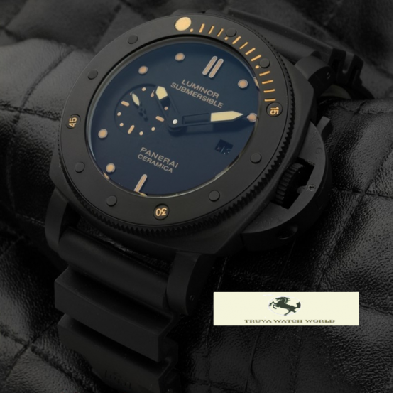 HK1286 PANERAİ SUBMARSİBLE SİYAH KASA